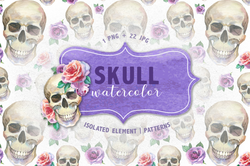 cool-skull-print-png-watercolor-set