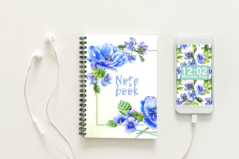 wonderful-blue-anemone-png-watercolor-set-nbsp