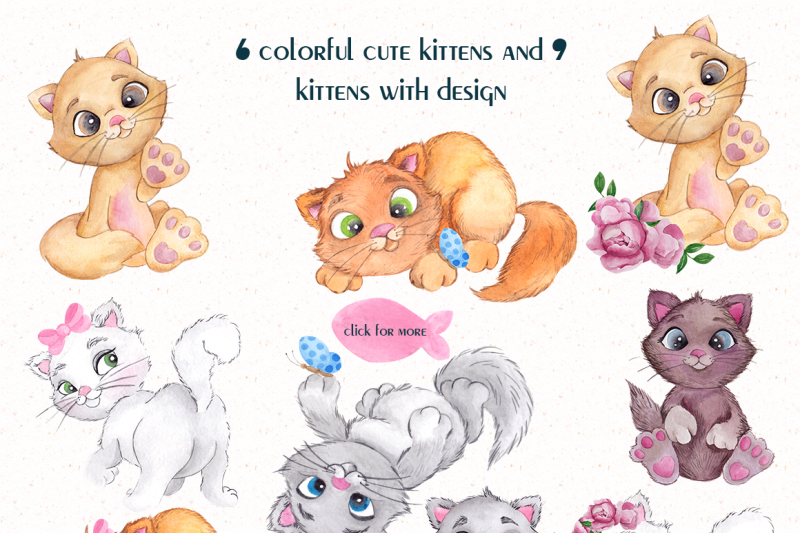 cute-kittens-watercolor-clipart