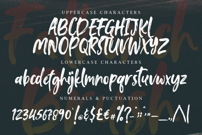 falbench-svg-and-brush-font