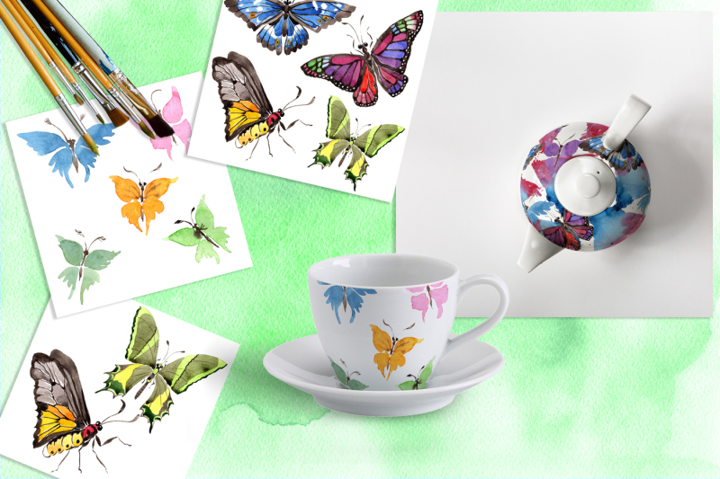 exotic-butterflies-png-watercolor-set-nbsp