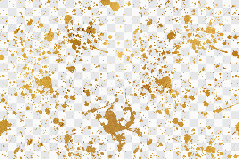 14-seamless-gold-paint-splatter-overlay-images