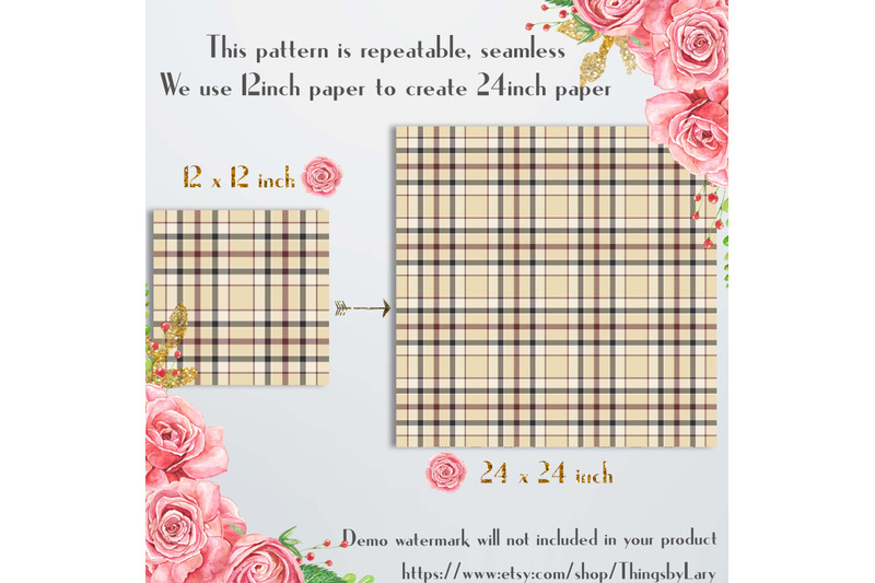 24-seamless-camel-and-beige-plaid-tartan-digital-papers
