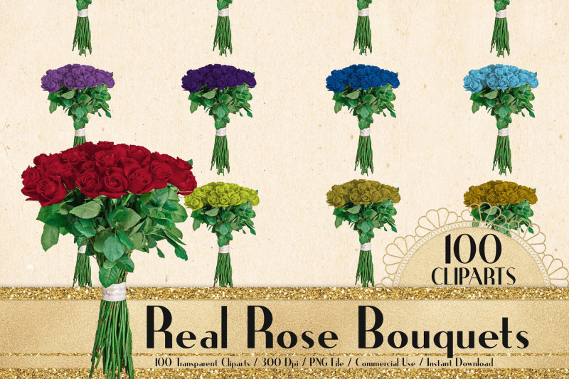 100-real-rose-bouquet-clip-arts-wedding-rose-bouquets