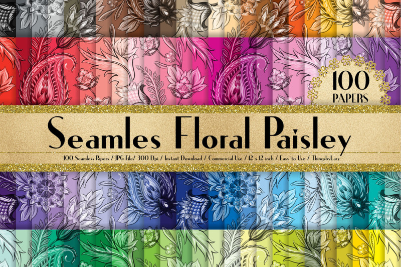 100-seamless-floral-paisley-digital-paper-12-x-12-inch