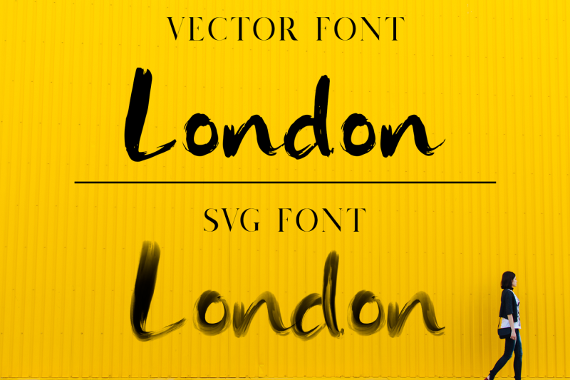 rainly-brush-and-svg-font