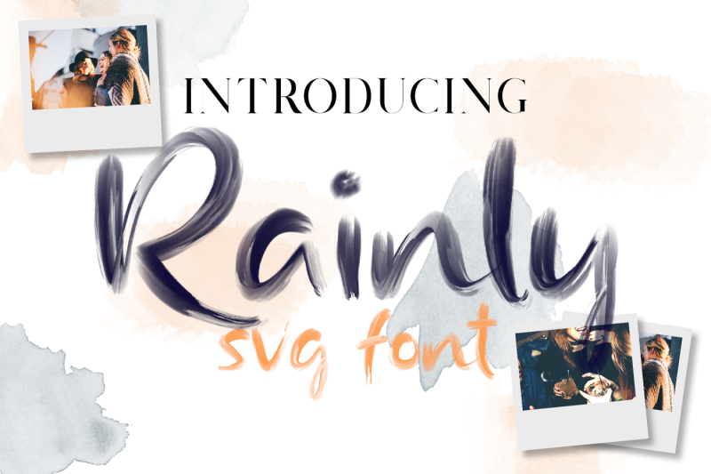 rainly-brush-and-svg-font