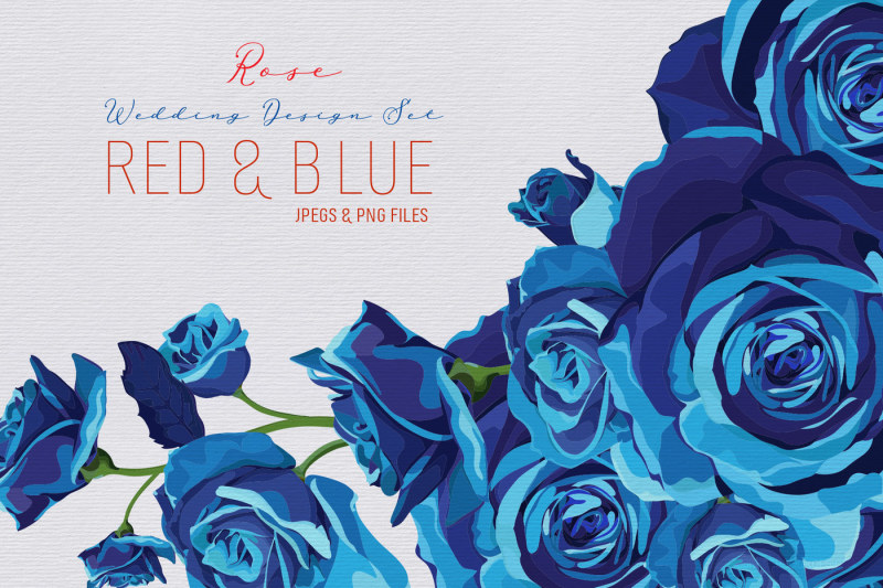rose-wedding-red-and-blue-design-set