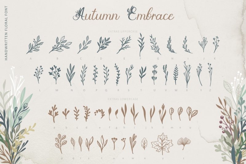 autumn-embrace-floral-font-extras
