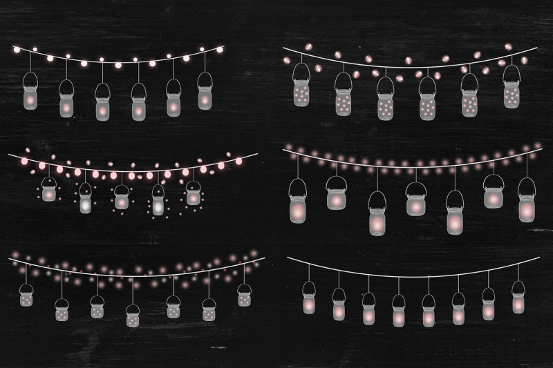 lantern-clipart-mason-jar-lights