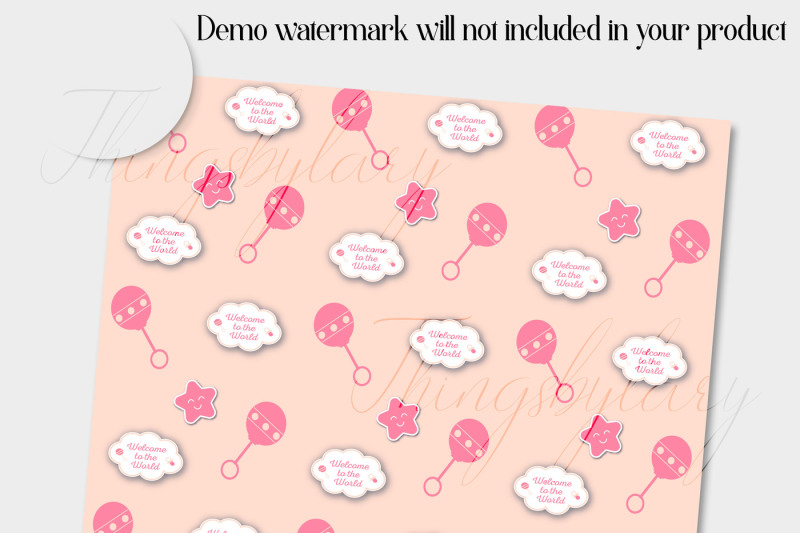 12-pink-and-cream-baby-girl-shower-digital-papers