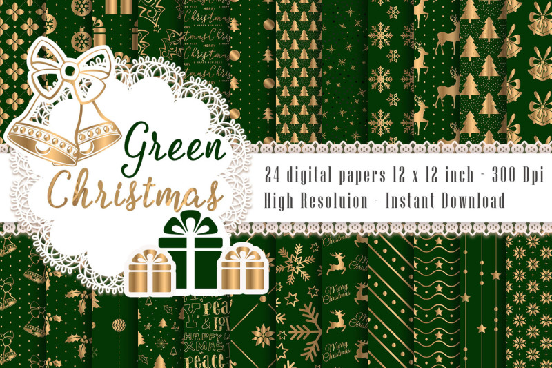 24-luxury-green-and-gold-holiday-christmas-digital-papers