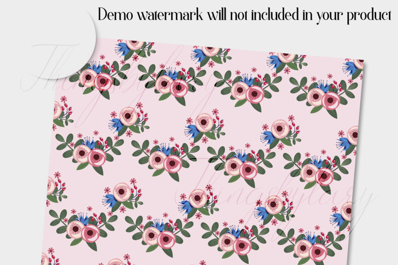 16-thank-you-pattern-in-pink-and-rosegold-digital-papers