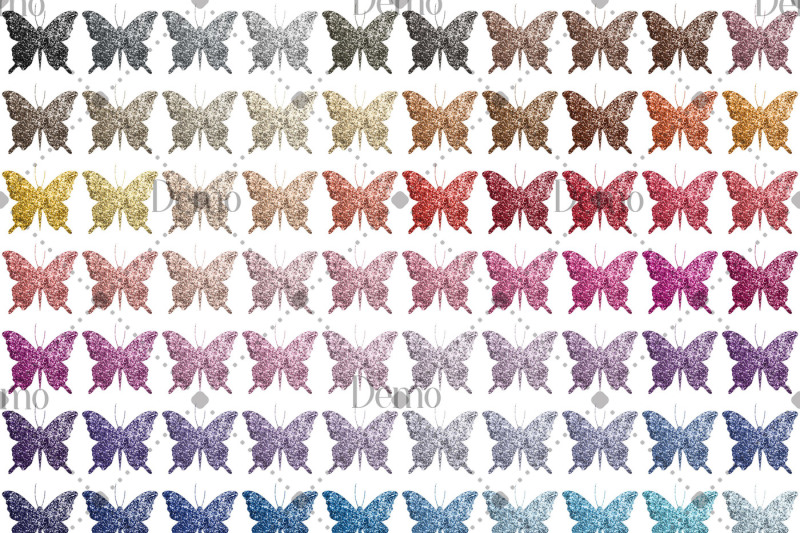 100-luxury-glitter-butterfly-clip-arts-glitter-graphic-kit