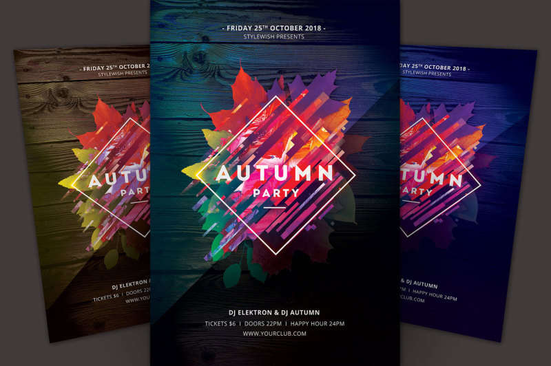 autumn-party-flyer