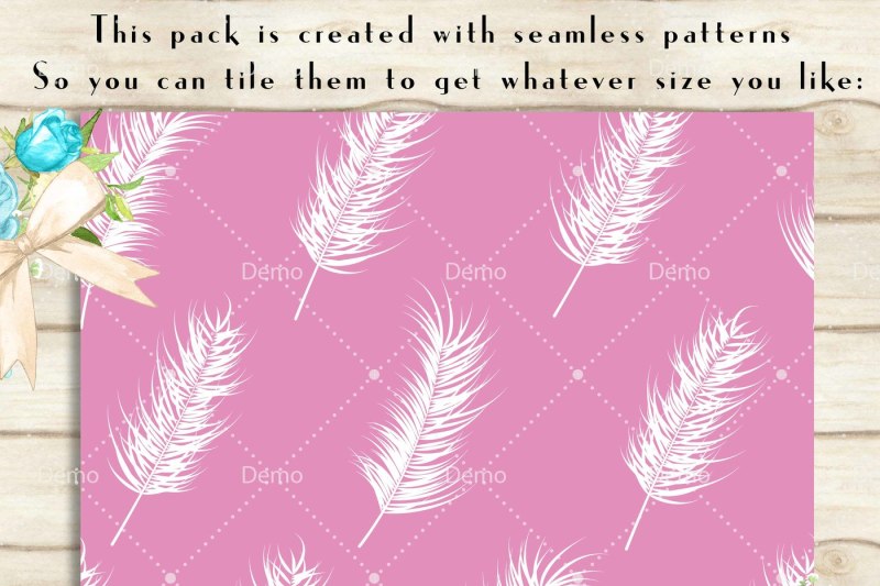 100-seamless-white-feather-digital-papers-12-x-12-inch