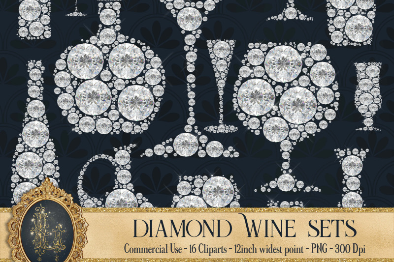 16-diamond-wine-glass-and-bottle-clip-arts-diamond-party