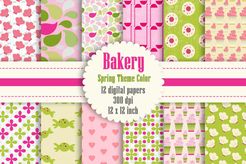 12-bakery-digital-papers-in-spring-flower-theme-color