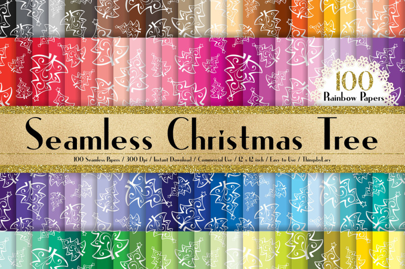 100-seamless-christmas-tree-pattern-digital-papers