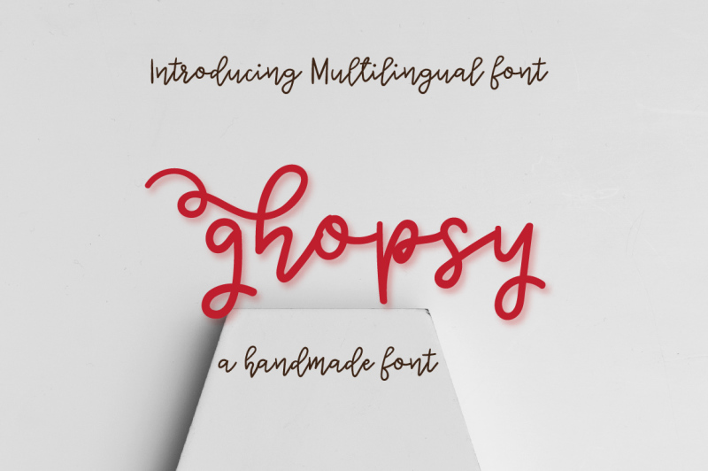 ghopsy-multilingual-script-font