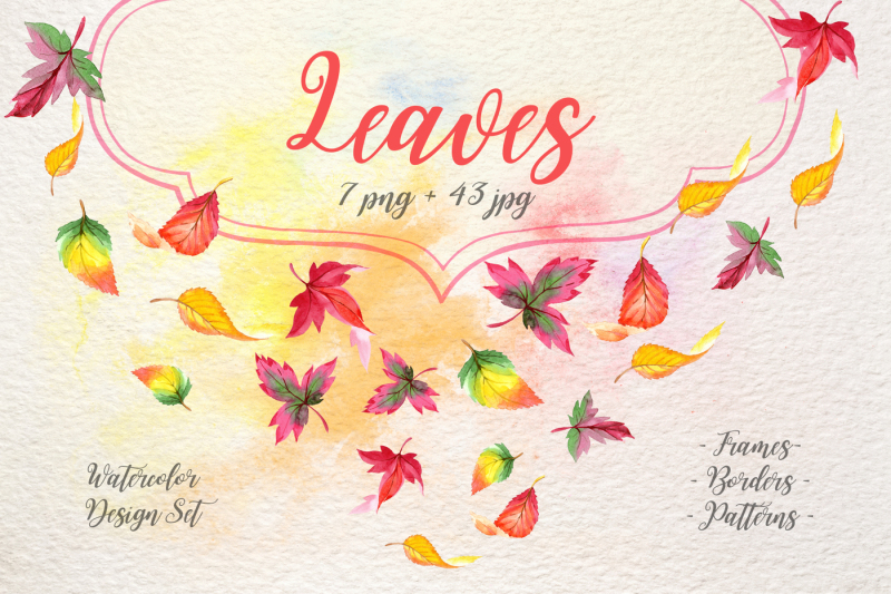 cool-autumn-leaves-png-watercolor-set