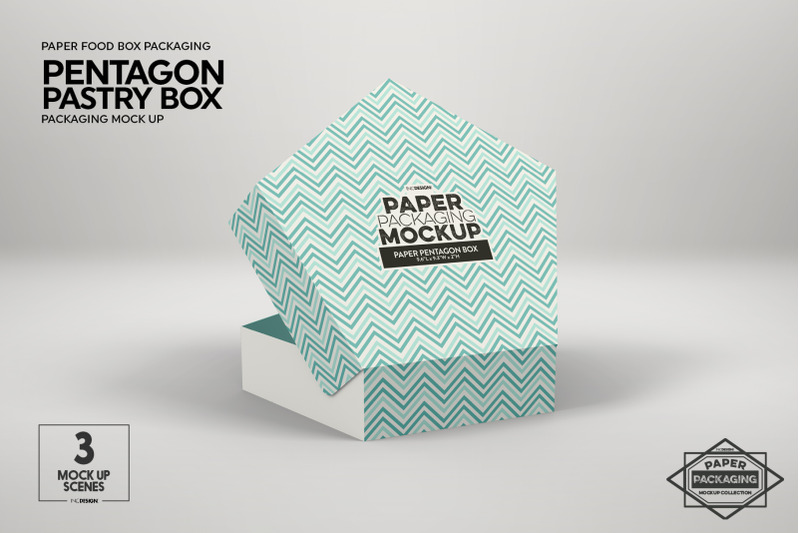 pentagon-pastry-box-mockup