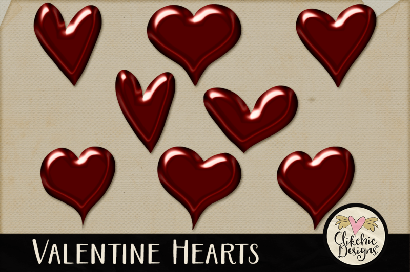 red-valentine-hearts