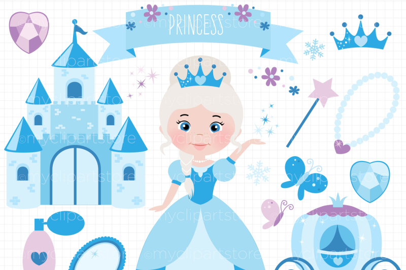 frozen-snow-princess-vector-clipart