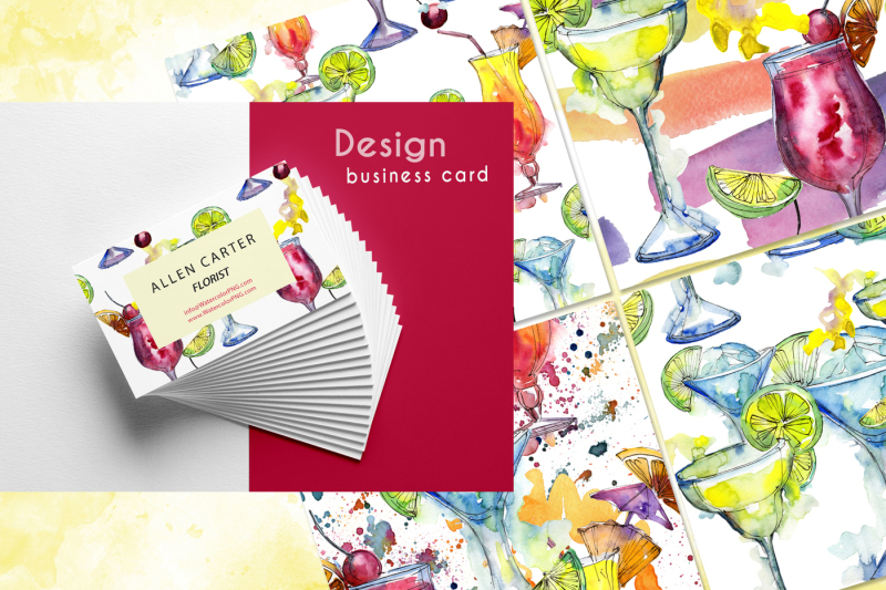cocktails-watercolor-collection-png-set