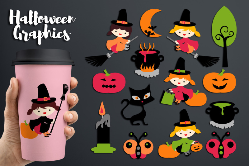halloween-witch-graphics-girls-pumpkin-broom-soup-pots