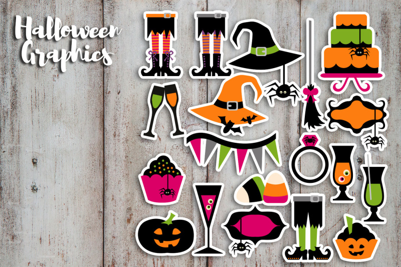 halloween-party-clipart-graphics-witch-legs-hats-sweets