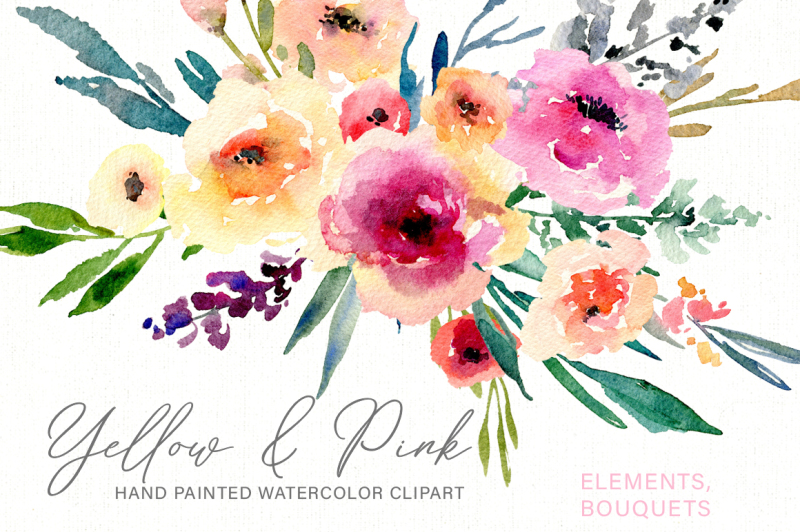 watercolor-flowers-bouquets-png