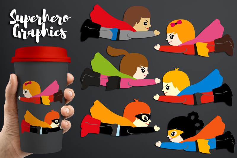cute-flying-superhero-illustrations-graphic