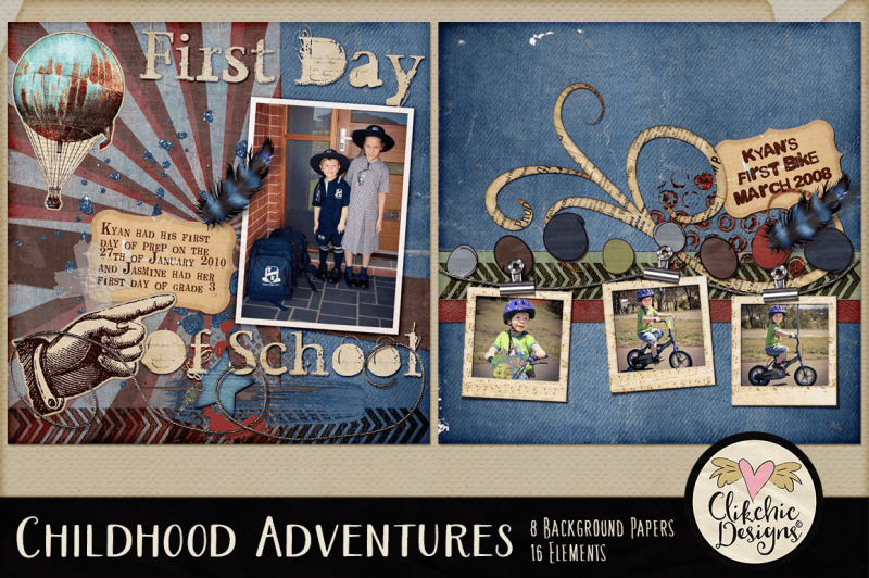 childhood-adventures-digital-scrapbook-kit