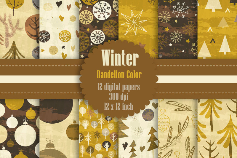 12-winter-pattern-digital-papers-in-dandelion-theme-color