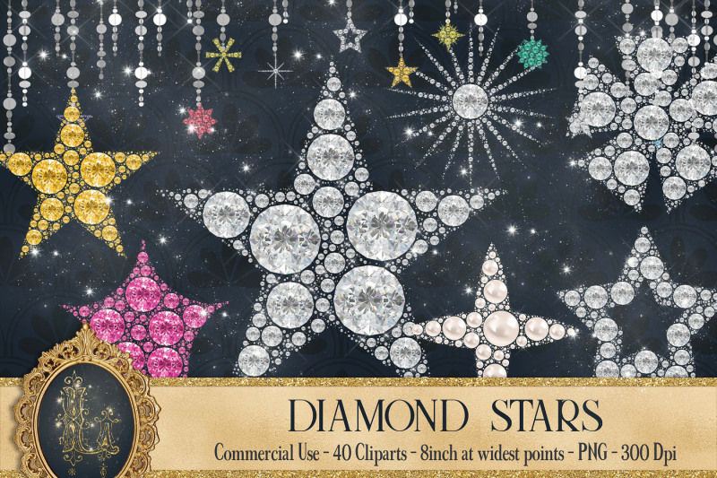40-diamond-and-pearl-star-clip-arts-star-string-pearl-star