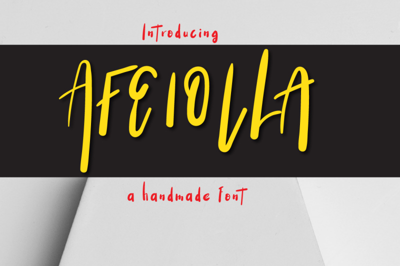 afeiolla-typeface