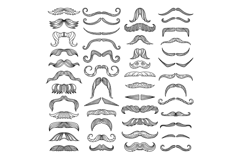 retro-style-of-hairs-mustache-of-men