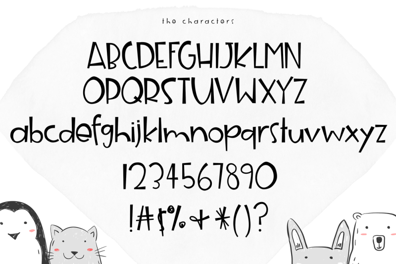 animal-crackers-a-fun-handwritten-font
