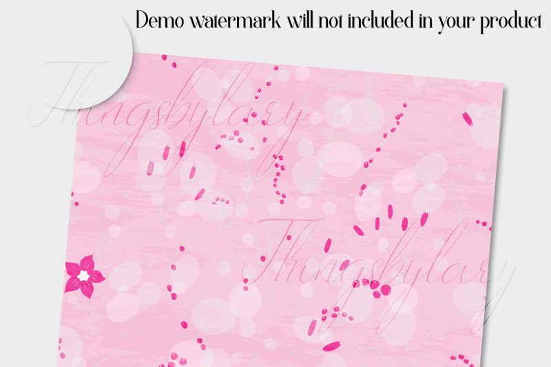 12-winter-floral-digital-papers-in-aloe-and-hot-pink-color