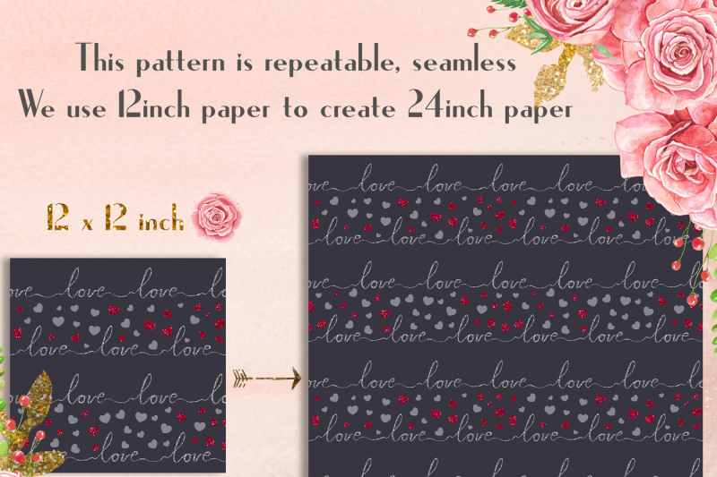 16-seamless-red-and-gray-love-valentine-digital-papers