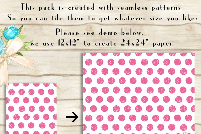 100-seamless-color-hand-drawn-polka-dot-digital-papers