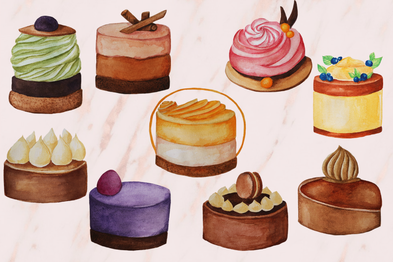 french-pastries-illustration