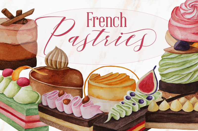 french-pastries-illustration