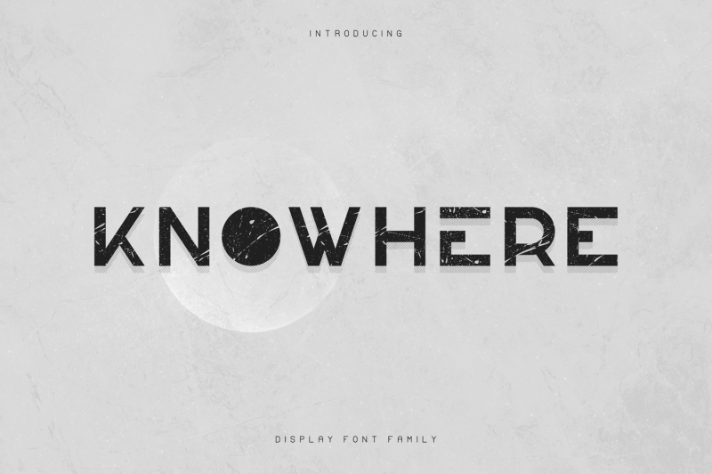 knowhere-display-font-family