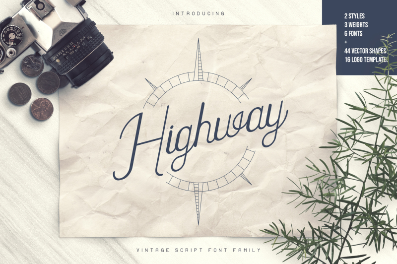 highway-vintage-font-family-extras