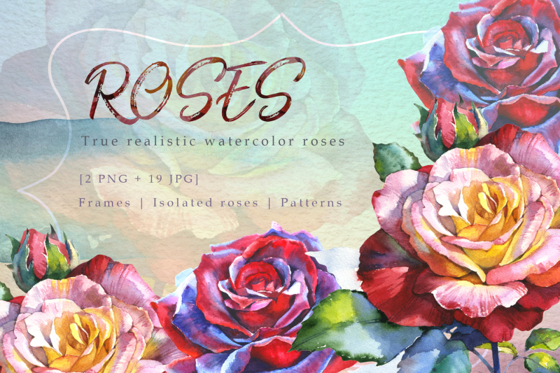 realistic-watercolor-red-roses-png-set