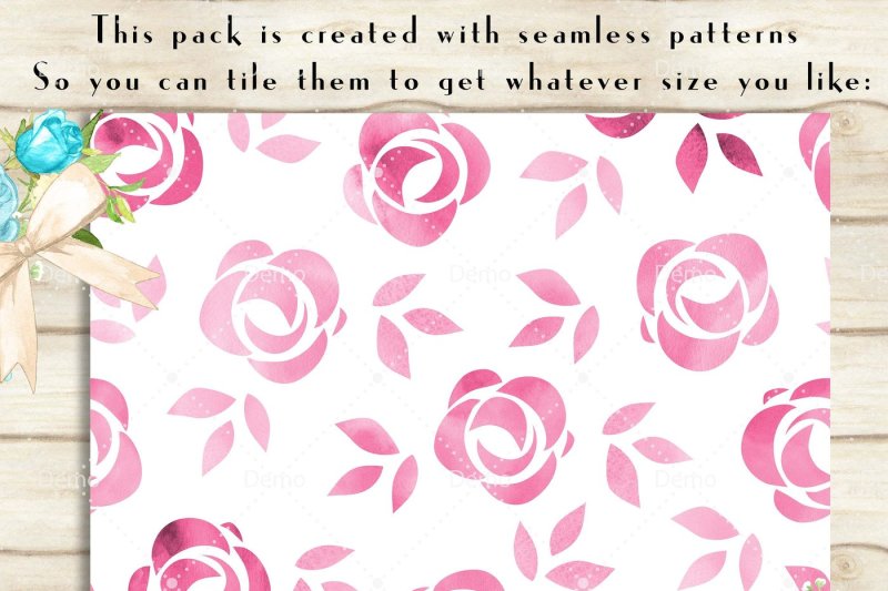 100-seamless-watercolor-hand-drawn-rose-flower-digital-paper