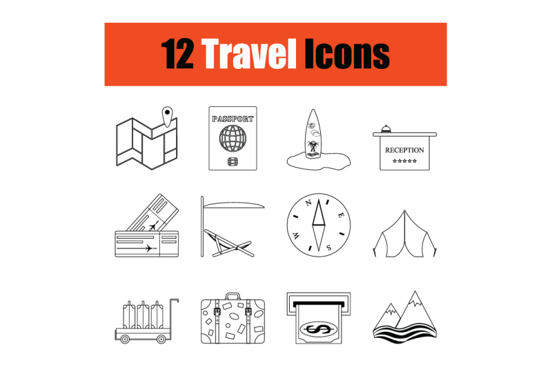 travel-icon-set