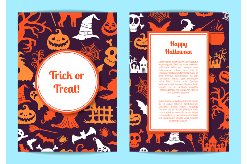 vector-halloween-card-or-flyer-templates-with-frames